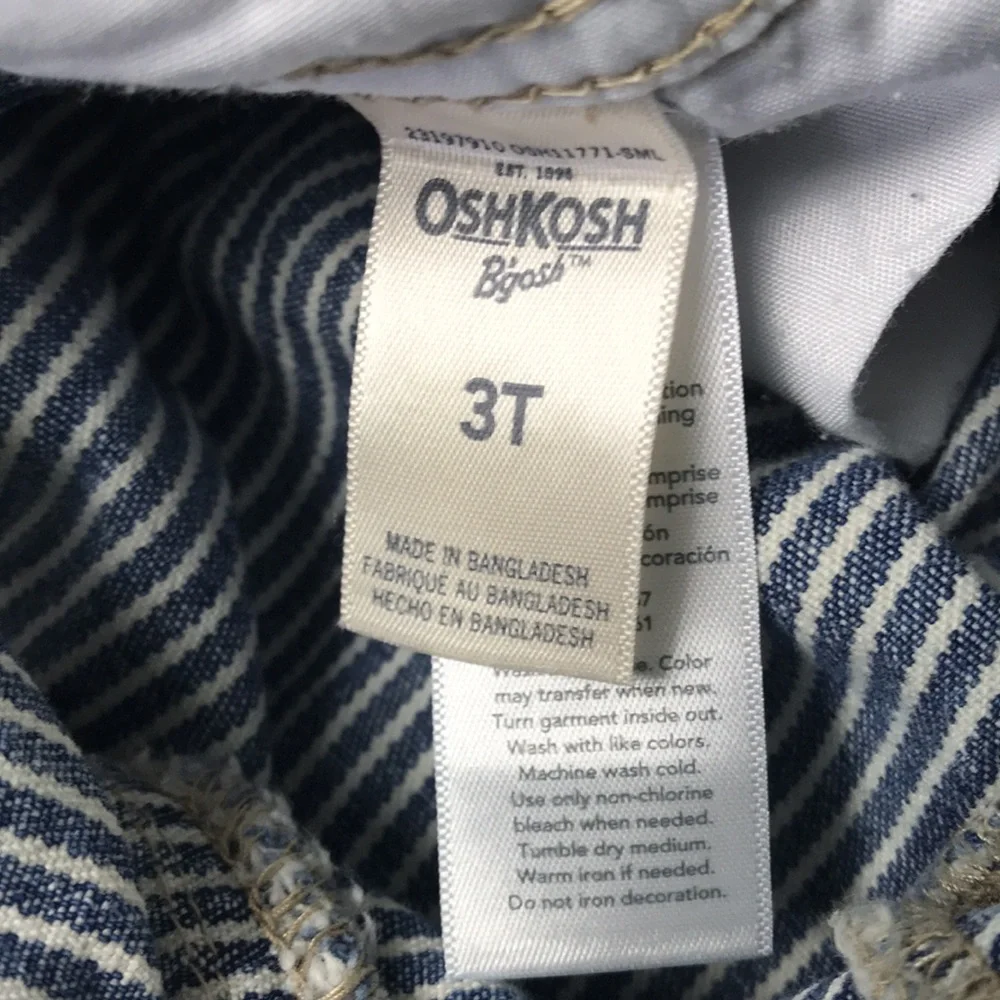 OshKosh Overalls Bundle (size 3T)
